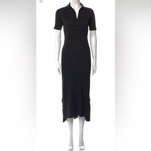 James Perse Los Angeles T-Shirt Knit Maxi Dress Linen